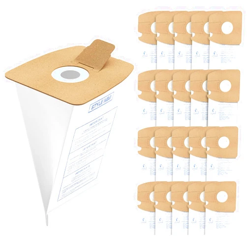 Isinlive 20 Pack Style MM Vacuum Bags Compatible with Eureka Style MM Eureka Mighty Mite 3670 and 3680 Series Canister Vacuums, Replaces Part # 60295, 60295A, 60295B 60295C, 60296 & 60297A