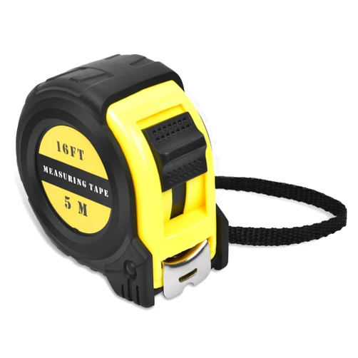 ALLWIN Tape Measure 16 Ft - Metal Retractable Tape Measure with Metric and Inches, Easy Read Steel Tape Measure, 1-inch Wide X 16 Foot