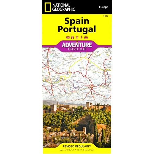 By National Geographic Maps (Author) Spain and Portugal Map (National Geographic Adventure Map, 3307)
