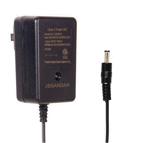Jssandan 12V Charger for Kids Ride on Car, 12V Charger Ride On Toys, 12V 500MA Power Adapter, Universal Charger for Ride-Ons Toys,Electric Baby Carriage
