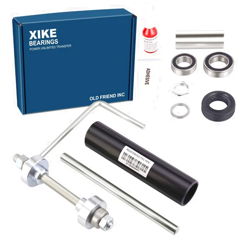 XiKe W10447783 ＆ W10435302 Washer Tub Bearing and Installation/Removal Tool Kit, Replacement for Whirlpool and Maytag 2119011, 2118925, W10435274, W10435285, W10447782 W10193886 and PS3503261 Etc.
