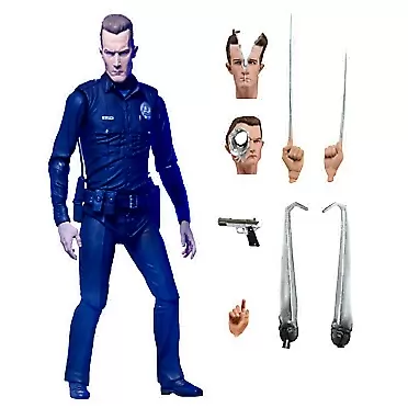 NECA Ultimate T-1000 Terminator Action Figure, 2-7