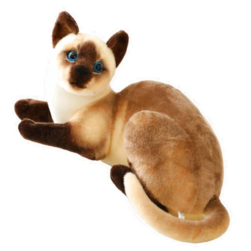 BARMI Cat Plush Cat Stuffed Animal Stuffed Cat Plushies Lifelike Cat Pillow Realistic Stuffed Cat 30cm/12inch