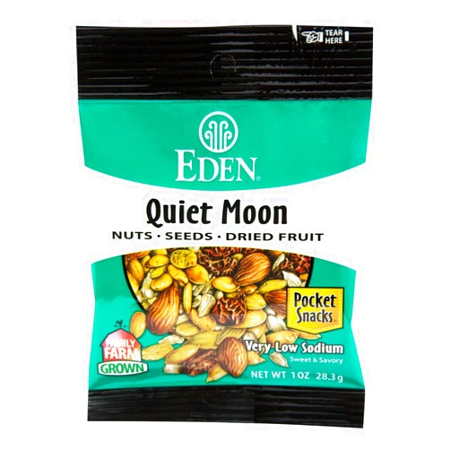 Eden Quiet Moon Nuts, Seeds and Dried Fruit, 1 Ounce (Pack of 12)