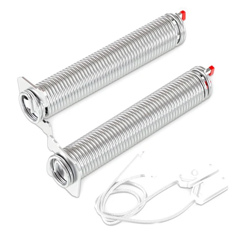 CarbonSplash Carbon Splash 00754866 Dishwasher Door Spring for Bosch Dishwasher, Thermador, Gaggenau – 2-Pack Door Spring and Cable Kit OEM Replacement Parts – Elastic Anti-Break Design