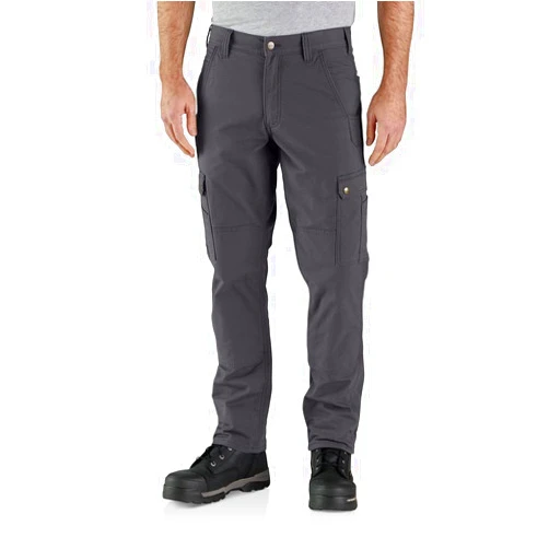 Carhartt Men's Rugged Flex Relaxed Fit Ripstop Cargo Fleece Lined Work Pant