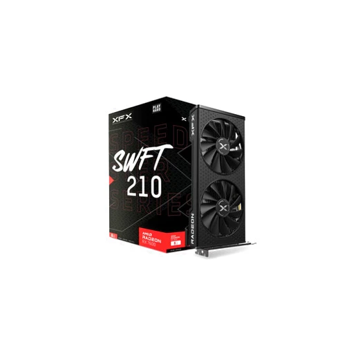 XFX Speedster SWFT210 Radeon RX 7600 Graphics Card with 8GB GDDR6 HDMI 3xDP, AMD RDNA 3 RX-76PSWFTFY
