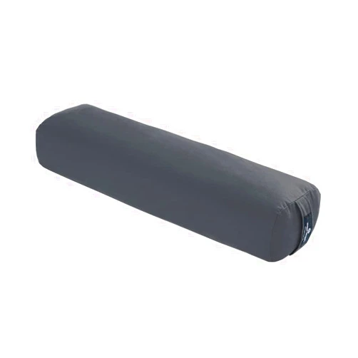 Hugger Mugger Junior Yoga Bolster - Narrower Profile, Very Firm, Great for Smaller Yogis, Heart-Opening poses or Under the Knees, Handmade in USA
