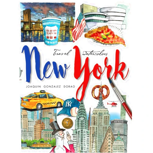 By Joaquin Gonzalez Dorao (Author) New York Travel Watercolors