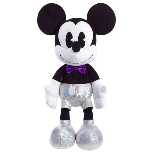 Just Play Disney100 Years of Wonder Mickey Mouse Large Plush Stuffed Animal, Officially Licensed Kids Toys for Ages 2 Up