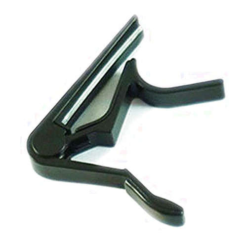 Aiersi Guitars [Aiersi] kapotasuto Guitar Capos one-touch Black Black with One Hand Easy Mounting # Electric Acoustic Folk Classic For AG – AC – GC03 – BK