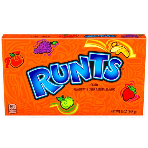 Wonka Runts Candy Theater Box, 5 Ounce