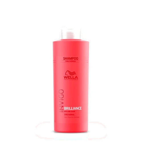 Wella Professionals Invigo Brilliance Shampoo | For Fine/Normal Colored Hair| Color Protection & Color Vibrancy