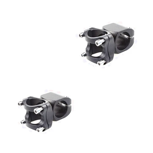 BESPORTBLE 2pcs Accessory for Mountain Bike Short Handle Stem Bike Short Handlebar Stem Aluminum Alloy Bike Riser
