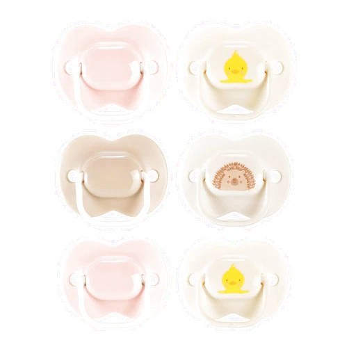 Tommee Tippee Anytime Pacifier, 0-6 Months, 6 Pack of Symmetrical, BPA Free Pacifiers