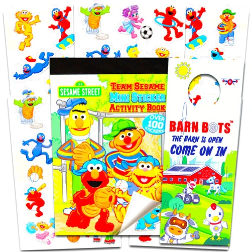 Sesame Street Reward Stickers & Activity Book - 100 Stickers!