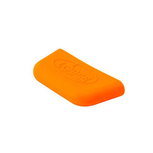 Lodge BOLD Silicone Assist Handle Holder - Dishwasher Safe Hot Handle Holder Upgraded Design for Lodge BOLD Products Only - Heat Protection Up to 450° - Fiery Orange