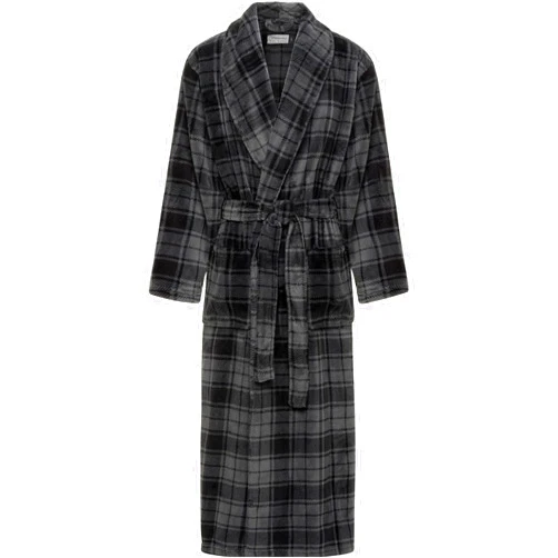 Alexander Del Rossa Long Mens Robe, Full Length Big and Tall Winter Bathrobe for Men, Mens Bath Robes