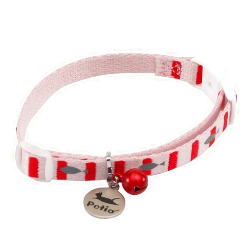 Petio Collar, Cat Color, Fish Border Color, Pink
