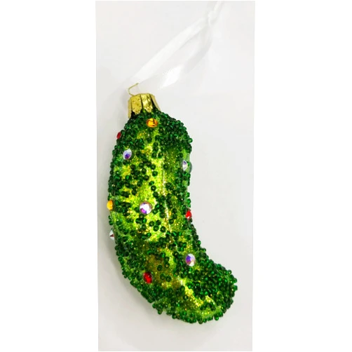 ThemeParks Disney Parks Epcot Germany Jeweled Pickle Ornament
