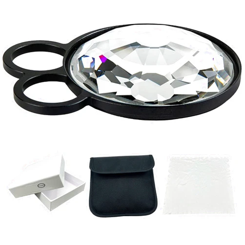 JORIXXY 77mm Handheld Kaleidoscope Glass Prism Camera Filter Variable Number of Subjects SLR Photography Accessories