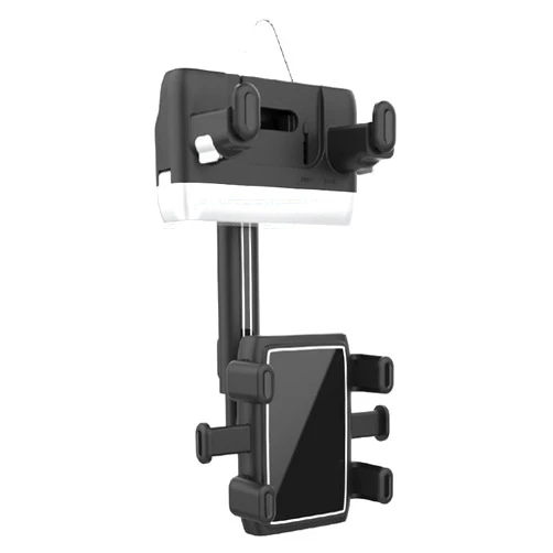 YOGOTEU Phone Holder Rearview Mount Adjustable Phone Holder Auto Rear Headrest Bracket Retractable Phone Accessories