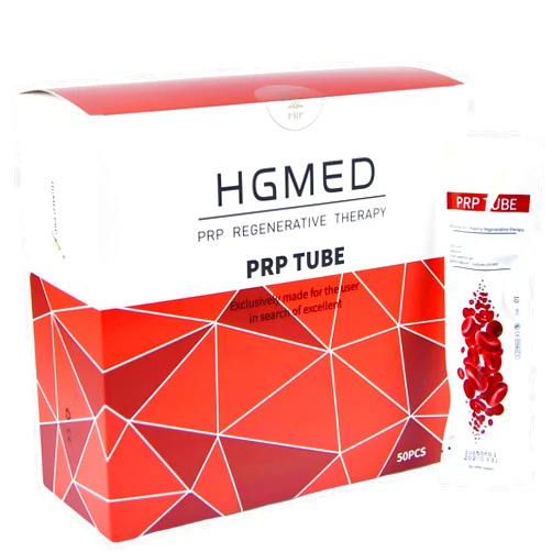 HGMED 50pcs 10ml PRP Tubes ACD and Gel PRP Tube for Centrifuge