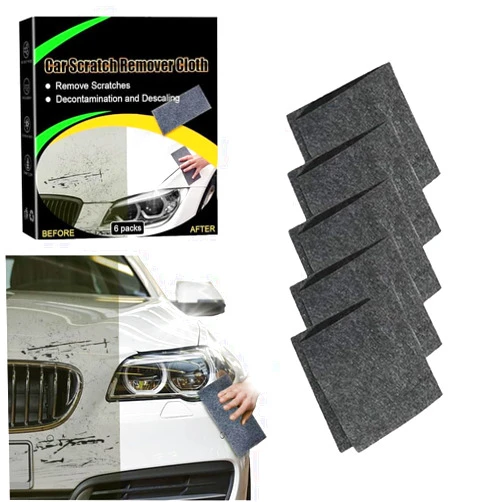 Dpaqzzy Breath Green Nano Sparkle Cloth Car Scratch Remover, Breathegreen Nano Sparkle Cloth, Scratch Remover Cloth for Vehicles, Auto Scratch Remover Cloth (1 Box)