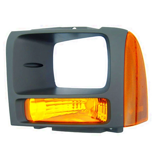JP Auto Park Corner Signal Side Marker Light Lamp Compatible With Ford Super Duty F250 F350 F450 F550 2005 2006 2007 Driver Left Side