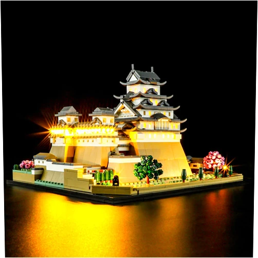 BRIKSMAX Led Lighting Kit for LEGO 21060 Himeji Castle - Compatible with Lego Architecture Building Set- Not Include Lego Set