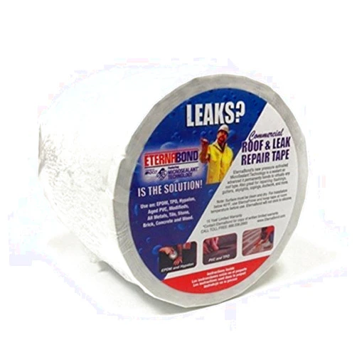 EternaBond White Mobile Home RV Rubber Roof Repair 4