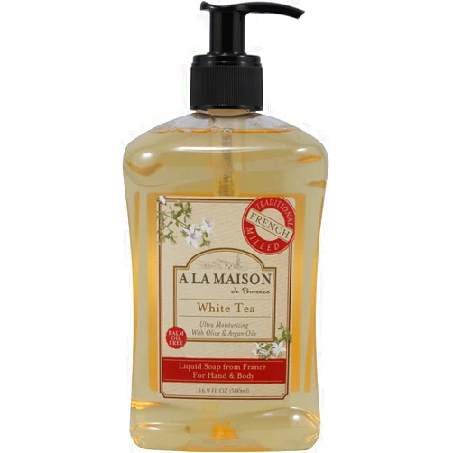 A LA MAISON FRENCH LIQ SOAP,WHITE TEA, 16.9 FZ