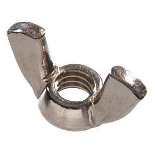 The Hillman Group 3000 10-24-Inch Stainless Steel Wing Nut, 6-Pack