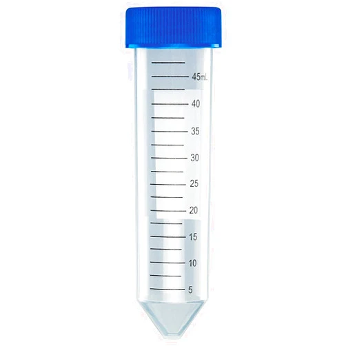United Scientific™ 50mL Centrifuge Tubes, Pack of 50 – Sterile, Conical Polypropylene Tubes with Leak-Proof Screw Caps, Plastic Containers with Black Graduations & White Writing Space