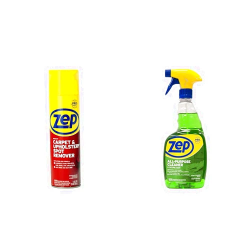 Zep Instant Spot Remover (19 oz) and All-Purpose Cleaner/Degreaser (32 oz) 2-Pack