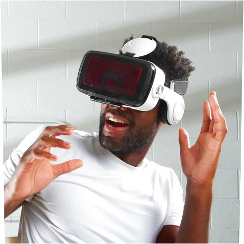 Sharper Image Bluetooth VR Headset with Earphones by Sharper Image