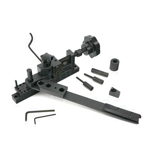 KALANJARI Mini Rod Bender Metal Bending Tool, Universal Bending Machine for Clamp, Hook, Coil - Wire, Flat Round Stock, Tubing