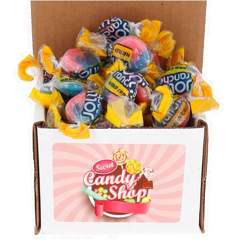 SECRET CANDY SHOP Jolly Rancher Hard Candy Bulk in Box (Individually Wrapped) (2 in 1 Blue Raspberry Watermelon) (8oz)
