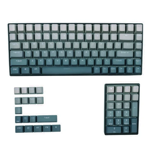 YMDK 108 122 Double Shot Backlit Dust Keycaps PBT Shine Through OEM Profile Keycap for MX Mechaniccal Keyboard 61 68 84 87 104