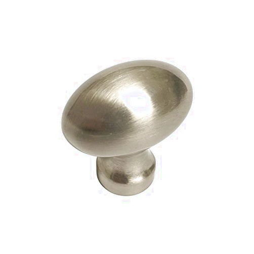 EbuildDirect.com 5 Pack Satin Nickel or Brushed Nickel Oval Egg Football Length 1-1/8