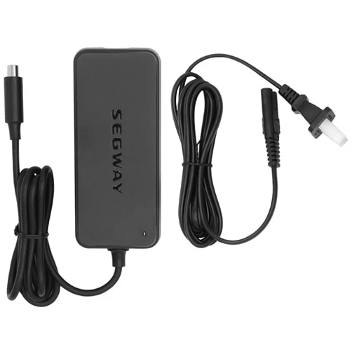 Segway Ninebot Battery Charger for ES1/ES2/ES3/ES4/ES4 Plus/MAX G30LP Electric Kick Scooter, Multiple Security Protection, UL& CE Certified, Black