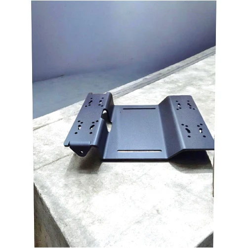 Str8 Up Mounts Fish Finder Mount by Str8 Up Mounts Mega Dual Plate (Standard WithTabs) - Heavy-Duty Aluminum Dual Graph Plate for Large Fish Finders 12