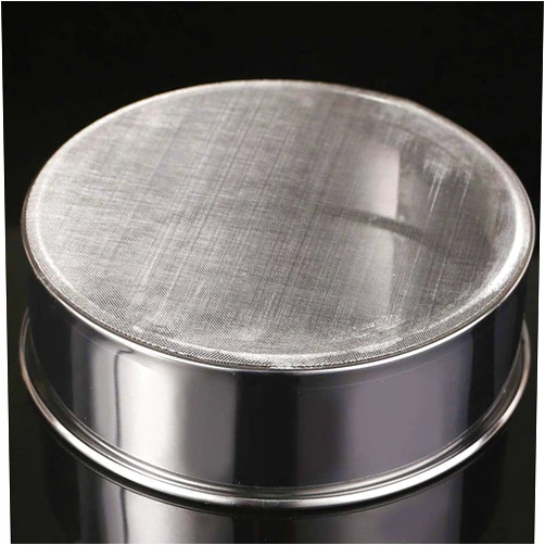 MESH-NK123 Sieve mesh, Home Flour Sieve Gadgets Cooking Stainless Steel Fine Mesh Oil Strainer