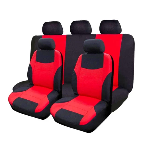 LMDMML 9 Piece Car Seat Set, Car Protective for Highback Seat, Seat Perfect Protection, for Volkswagen VW T-ROC Crossover Up! Cars, Vans,D