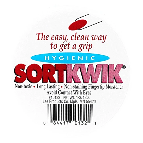 LEE : Sortkwik Fingertip Moistener, 1-3/4 oz., 2 per Pack -:- Sold as 2 Packs of - 2 - / - Total of 4 Each