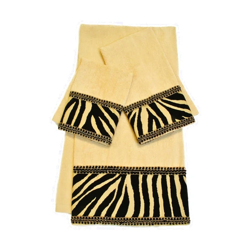 Sherry Kline Zuma Embellished Decorative 3-Piece Towel Set