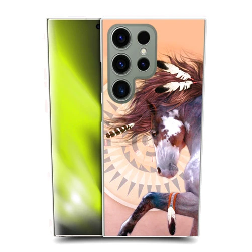 Head Case Designs Officially Licensed Laurie Prindle Native Spirit Fantasy Horse Hard Back Case Compatible with Samsung Galaxy S24 Ultra 5G