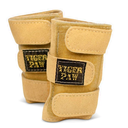 Tiger Paw Gymnastics Sand Wrist Wraps | Adjustable Wrist Support | Wrist Injury Prevention - Small