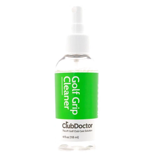 Club Doctor Golf Grip Cleaner – Safe for All Grip Types | Restores Tackiness, Improves Grip Feel, and Boosts Confidence | Proprietary Dirt-Removing Solution for Rubber, Leather, & Synthetic Grips