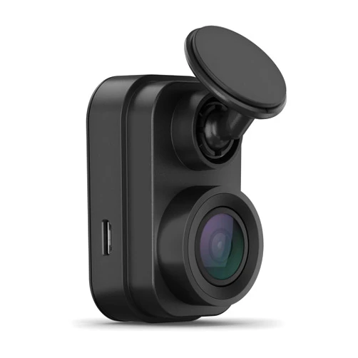 Garmin 010-02504-00 Dash Cam Mini 2, Tiny Size, 1080p and 140-degree FOV, Monitor Your Vehicle While Away w/ New Connected Features, Voice Control, Black